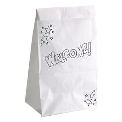 Image for Hygloss Color Your Own Welcome Bags, Pack of 25 from School Specialty