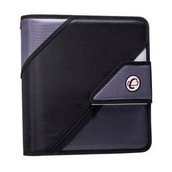 Image for Case·it The Open Tab Binder with Tab File, O-Ring, 2 Inches, Black from School Specialty