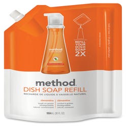Image for Method Clementine Scent Dish Soap Refill, 36 Ounces, Orange from School Specialty