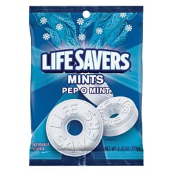 Image for Life Savers Mint Hard Candies, Pep O Mint, 6.25 Ounce Bag from School Specialty