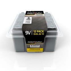 Rayovac Ultra Pro 9V Batteries, Pack of 12, Item Number 1598537