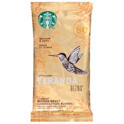 Image for Starbucks Veranda Blend Blonde Roasted Premium Ground Coffee Pack, 2.5 oz, Pack of 18 from School Specialty