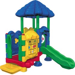 Image for UltraPlay Discovery Center Seedling With Roof with Anchor Bolt Mounting Kit, Playful Theme from School Specialty