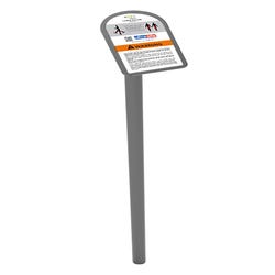 Image for ActionFit Freestanding Instruction Sign Post from School Specialty