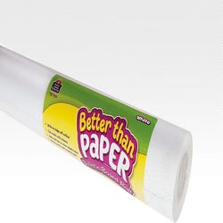 Image for Teacher Created Resources Better Than Paper Bulletin Board Roll, White from School Specialty
