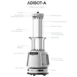 Adibot-A UV-C Fully Autonomous Robot, NA Version Item Number, 2086786