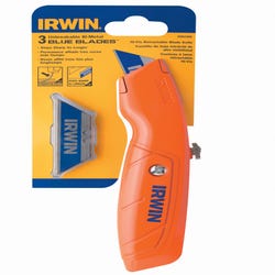 Image for Vise Grip Retractable Utility Knife, Hi-Visibility Orange from School Specialty
