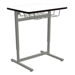 Image for Classroom Select Advocate Pedestal Leg Single Student Desk from School Specialty