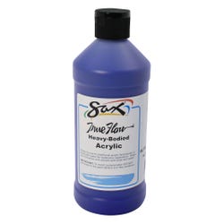 Sax Heavy Body Acrylic Paint, 1 Pint, Ultramarine Blue Item Number 1572465