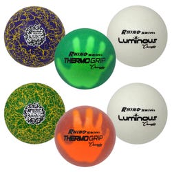 Image for Rhino Skin Bright Variety Balls, Set of 6, Assorted Colors from School Specialty