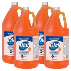 Image for Dial Professional Antibacterial Liquid Soap Refill, 1 Gallon, Original Gold, Pack of 4 from School Specialty