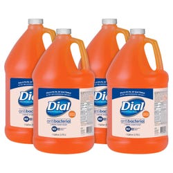 Image for Dial Professional Antibacterial Liquid Soap Refill, 1 Gallon, Original Gold, Pack of 4 from School Specialty
