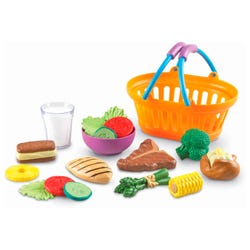 Image for Learning Resources New Sprouts Dinner Basket, Set of 18 from School Specialty