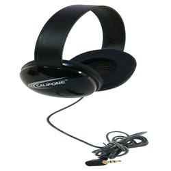 Image for Califone Listening First 2800-BKP Over-Ear Stereo Headphones, 3.5mm Plug, Black from School Specialty