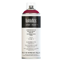 Liquitex Water Based Professional Spray Paint, 400 ml Aerosol Can, Cadmium Red Deep Item Number 1436647