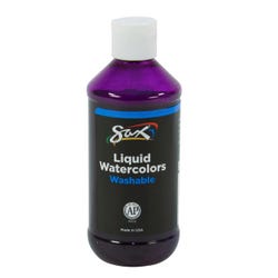 Sax Liquid Washable Watercolor Paint, 8 Ounces, Red-Violet, Item Number 1567853