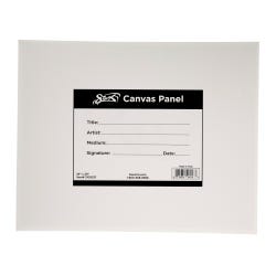 Image for Sax Genuine Canvas Panel, 24 x 30 Inches, White from School Specialty