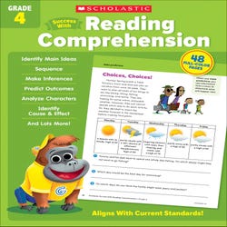 Image for Scholastic Workbook Success With Reading Comprehension, Grade 4 from School Specialty