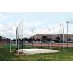 Image for High School Steel Discus Cage Barrier Net from School Specialty