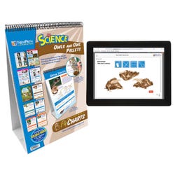 NewPath Learning Owls and Owl Pellet Dissection Curriculum Mastery® Flip Chart Set With MULTIMEDIA Lesson 2106972