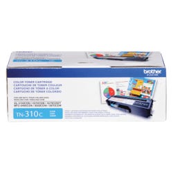 Image for Brother TN310C Ink Toner Cartridge, Cyan from School Specialty