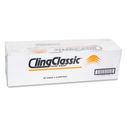 Image for Webster Cling Classic Food Wrap, 18 In x 2000 Ft, Clear from School Specialty