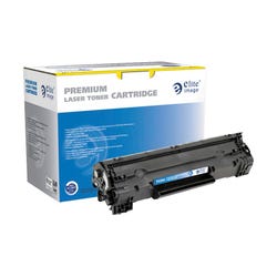 Image for Elite Image Remanufactured Toner Cartridge for HP 435A, Black from School Specialty