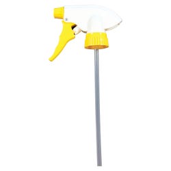 Image for Genuine Joe Chemical Resistant Trigger Sprayer, 28 mm, Yellow from School Specialty