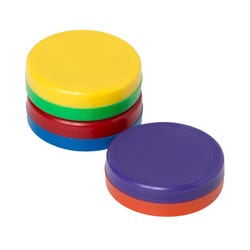 Image for Dowling Magnets Hero Magnets, Big Button, Set of 3 from School Specialty
