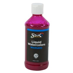 Sax Liquid Washable Watercolor Paint, 8 Ounces, Magenta, Item Number 1567842