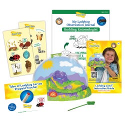 Image for Insect Lore Ladybug Land with Prepaid Voucher Growing Kit from School Specialty