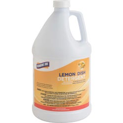 Image for Genuine Joe Professional Strength Dishwashing Liquid, 1 gal, Lemon Scent, White from School Specialty