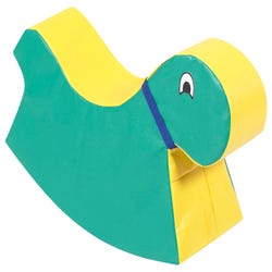 Image for Children's Factory Big Rocky Activity Seat, 33 x 11 x 20 Inches, Green/Yellow from School Specialty