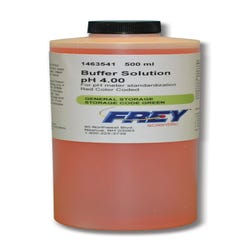Image for Frey Scientific Buffer Solution, pH 4.0, Red, 500 mL from School Specialty