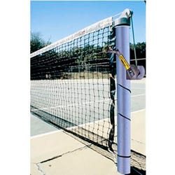 Image for Galvanized Steel Tennis Posts, Pair from School Specialty