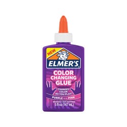 Elmer's Color Changing Glue, Pink/Purple, 5 Ounces Item Number 2040892