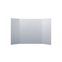 Image for School Smart Presentation Board, 48 x 18 Inches, White, Pack of 10 from School Specialty
