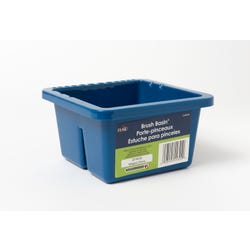 Image for Plaid Enterprises HDPE Brush Basin, 8-1/2 x 6-1/2 x 3-1/2 Inches, Dark Blue from School Specialty
