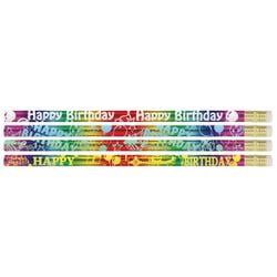 Image for Musgrave Pencil Co. Happy Birthday Pencils, Pack of 12 from School Specialty