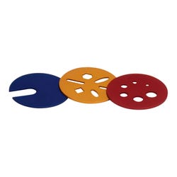 Image for Brent Standard Die Set for Extruder, Set of 3 from School Specialty