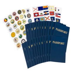Image for Passport Books and State Stickers Set from School Specialty
