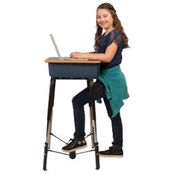 FootFidget Standing Desk Conversion Kit 2.0, For Legs 1 Inch in Diameter, Item Number 2026399