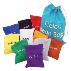 Image for Educational Insights Colors Bean Bags, Assorted Colors, 10 Pieces from School Specialty