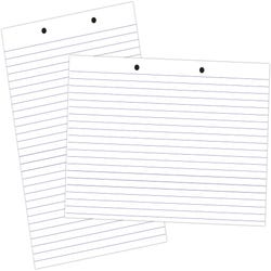 Image for School Smart Primary Chart Paper, Skip-A-Line, 24 x 32 Inches, White, 500 Sheets from School Specialty