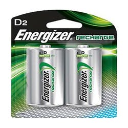 Image for Energizer Recharge Power Plus Rechargeable Batteries, D, Pack of 2 from School Specialty