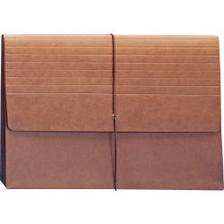 Image for Smead Expanding Wallet, Letter Size, 5-1/4 Inch Expansion, Redrope from School Specialty