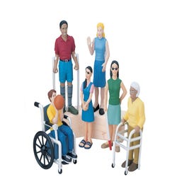 Image for Marvel Education Diverse Abilities Play Figures, Set of 6 from School Specialty