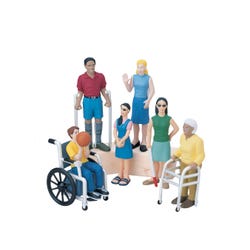 Image for Marvel Education Diverse Abilities Play Figures, Set of 6 from School Specialty