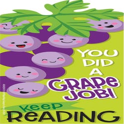 Eureka Bookmarks, Grape Scented, 2 x 6 Inches, Pack of 24 2002614