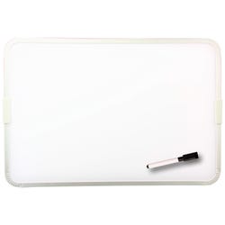 Image for Flipside 2-Sided Magnetic Dry Erase Board with Marker, 12 x 17-1/2 Inches, White from School Specialty